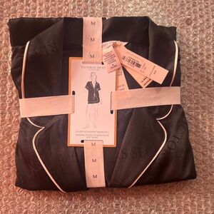 Victoria's Secret Black and White Pajama Set